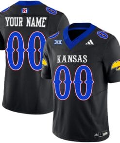 Kansas Jayhawks Blackhawk Vapor Limited Custom Jersey - All Stitched