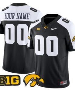 Iowa Hawkeyes 2025 Vapor Limited Custom Jersey - All Stitched