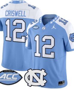 North Carolina Tar Heels 2025 Vapor Limited Jersey - All Stitched
