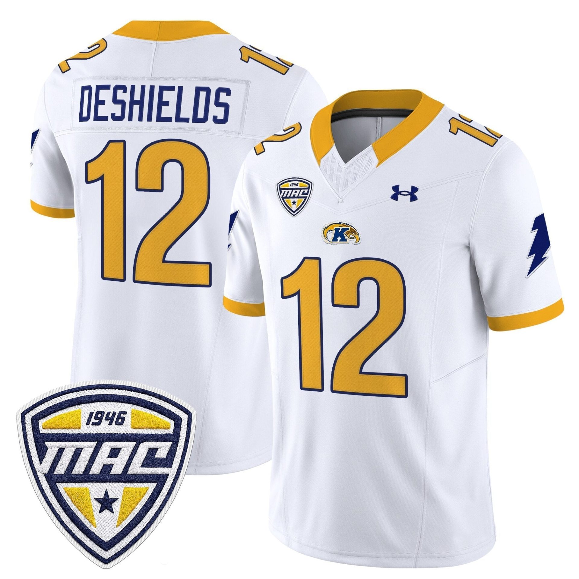 Kent State Golden Flashes 2025 Vapor Limited Jersey - All Stitched