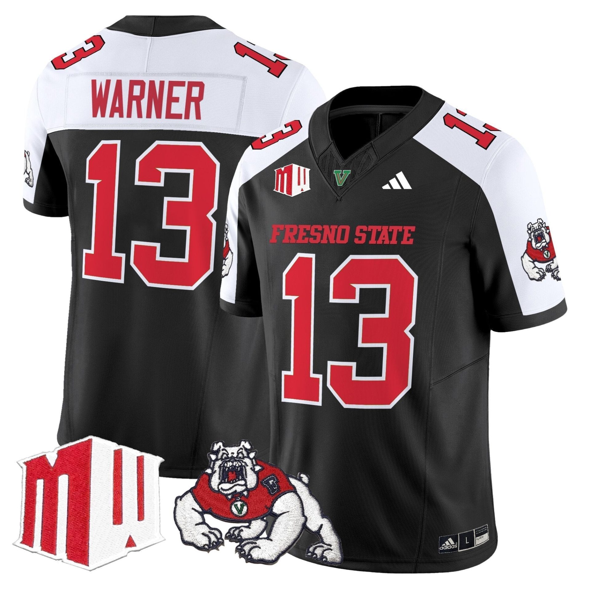 Fresno State Bulldogs 2025 Vapor Limited Jersey - All Stitched